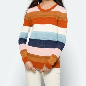 Market & Spruce Multicolor Striped Sweater